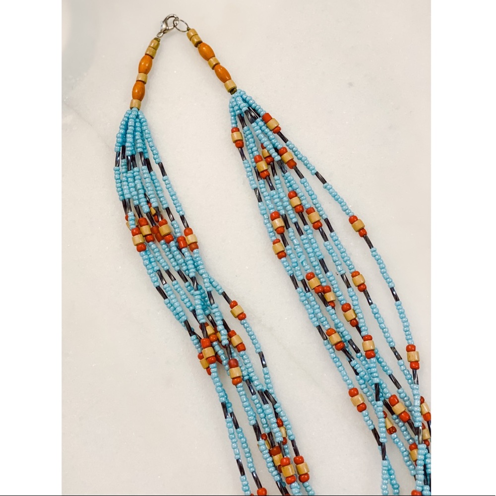 Seed Bead Boho Fair Trade Necklace